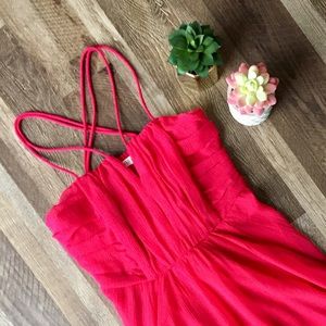 Love, Fire Red Dress